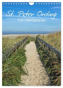 St. Peter Ording Familienplaner (Wandkalender 2026 DIN A4 hoch), CALVENDO Monatskalender