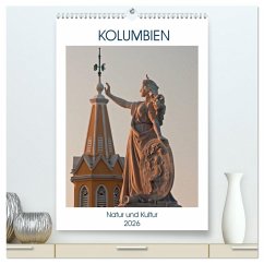 Cover Kolumbien - Natur und Kultur (hochwertiger Premium Wandkalender 2026 DIN A2 hoch), Kunstdruck in Hochglanz