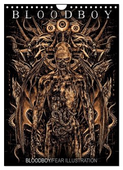 Cover BLOODBOY/FEAR ILLUSTRATION (Wandkalender 2026 DIN A4 hoch), CALVENDO Monatskalender