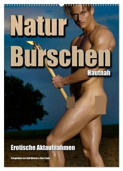 Cover Naturburschen Hautnah (Wandkalender 2026 DIN A2 hoch), CALVENDO Monatskalender