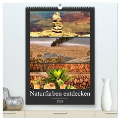 Naturfarben entdecken (hochwertiger Premium Wandkalender 2026 DIN A2 hoch), Kunstdruck in Hochglanz