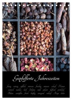 Cover Gepfefferte Jahreszeiten (Tischkalender 2026 DIN A5 hoch), CALVENDO Monatskalender