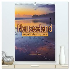 Neuseeland, Inseln der Träume (hochwertiger Premium Wandkalender 2026 DIN A2 hoch), Kunstdruck in Hochglanz