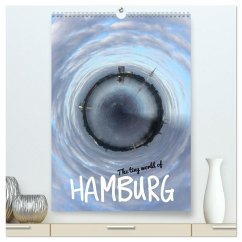 Cover The tiny world of HAMBURG (hochwertiger Premium Wandkalender 2026 DIN A2 hoch), Kunstdruck in Hochglanz