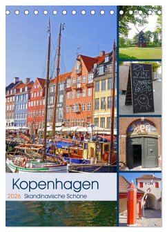 Kopenhagen. Skandinavische Schöne (Tischkalender 2026 DIN A5 hoch), CALVENDO Monatskalender Kopenhagen. Skandinavische Schöne (Tischkalender 2026 DIN A5 hoch), CALVENDO Monatskalender