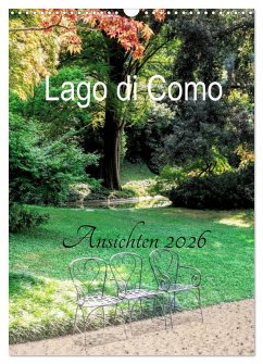 Cover Lago di Como Ansichten 2026 (Wandkalender 2026 DIN A3 hoch), CALVENDO Monatskalender
