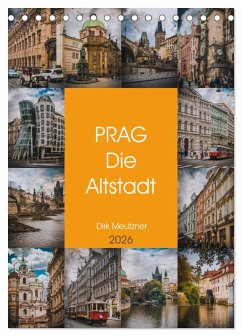 Prag - Die Altstadt (Tischkalender 2026 DIN A5 hoch), CALVENDO Monatskalender Prag - Die Altstadt (Tischkalender 2026 DIN A5 hoch), CALVENDO Monatskalender