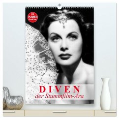 Cover Diven der Stummfilm-Ära (hochwertiger Premium Wandkalender 2026 DIN A2 hoch), Kunstdruck in Hochglanz