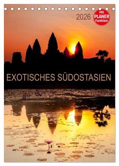 Cover EXOTISCHES SÜDOSTASIEN - Planer 2026 (Tischkalender 2026 DIN A5 hoch), CALVENDO Monatskalender