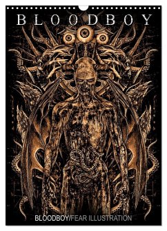 Cover BLOODBOY/FEAR ILLUSTRATION (Wandkalender 2026 DIN A3 hoch), CALVENDO Monatskalender