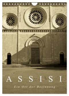 Cover Assisi. Ein Ort der Besinnung. (Wandkalender 2026 DIN A4 hoch), CALVENDO Monatskalender