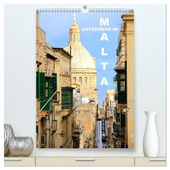 Cover Unterwegs in Malta (hochwertiger Premium Wandkalender 2026 DIN A2 hoch), Kunstdruck in Hochglanz