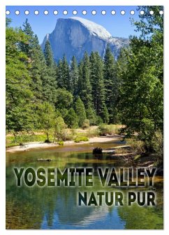 Cover YOSEMITE VALLEY Natur Pur (Tischkalender 2026 DIN A5 hoch), CALVENDO Monatskalender
