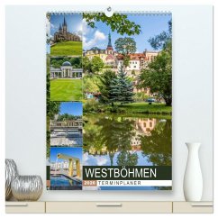 WESTBÖHMEN Terminplaner (hochwertiger Premium Wandkalender 2026 DIN A2 hoch), Kunstdruck in Hochglanz