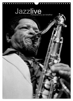 Cover Jazz live (Wandkalender 2026 DIN A3 hoch), CALVENDO Monatskalender