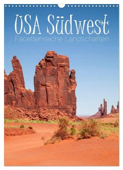 Cover USA Südwest Facettenreiche Landschaften (Wandkalender 2026 DIN A3 hoch), CALVENDO Monatskalender