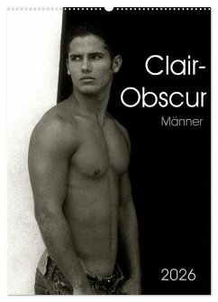 Cover Clair-Obscur Männer 2026 (Wandkalender 2026 DIN A2 hoch), CALVENDO Monatskalender