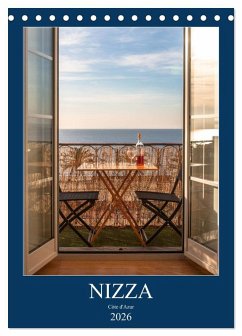 Cover Nizza - Cote d'Azur 2026 (Tischkalender 2026 DIN A5 hoch), CALVENDO Monatskalender