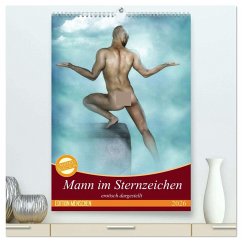 Mann im Sternzeichen (hochwertiger Premium Wandkalender 2026 DIN A2 hoch), Kunstdruck in Hochglanz