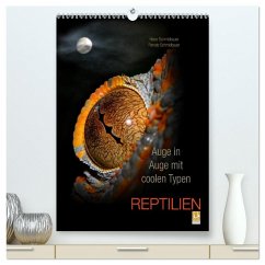 Auge in Auge mit coolen Typen - REPTILIEN (hochwertiger Premium Wandkalender 2026 DIN A2 hoch), Kunstdruck in Hochglanz Cover Auge in Auge mit coolen Typen - REPTILIEN (hochwertiger Premium Wandkalender 2026 DIN A2 hoch), Kunstdruck in Hochglanz