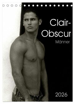Cover Clair-Obscur Männer 2026 (Tischkalender 2026 DIN A5 hoch), CALVENDO Monatskalender