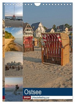 Cover Ostsee. Urlaubsfeeling pur (Wandkalender 2026 DIN A4 hoch), CALVENDO Monatskalender