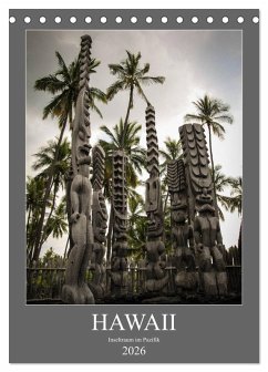 Cover Hawaii - Inseltraum im Pazifik (Tischkalender 2026 DIN A5 hoch), CALVENDO Monatskalender
