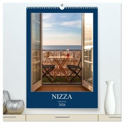 Cover Nizza - Cote d'Azur 2026 (hochwertiger Premium Wandkalender 2026 DIN A2 hoch), Kunstdruck in Hochglanz