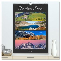 Der schöne Pongau (hochwertiger Premium Wandkalender 2026 DIN A2 hoch), Kunstdruck in Hochglanz
