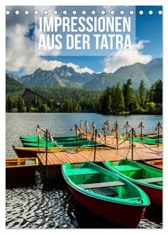 Impressionen aus der Tatra (Tischkalender 2026 DIN A5 hoch), CALVENDO Monatskalender