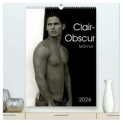 Cover Clair-Obscur Männer 2026 (hochwertiger Premium Wandkalender 2026 DIN A2 hoch), Kunstdruck in Hochglanz