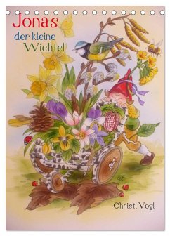 Cover Jonas der kleine Wichtel (Tischkalender 2026 DIN A5 hoch), CALVENDO Monatskalender