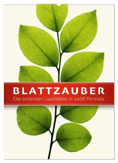 Blattzauber (Wandkalender 2026 DIN A2 hoch), CALVENDO Monatskalender