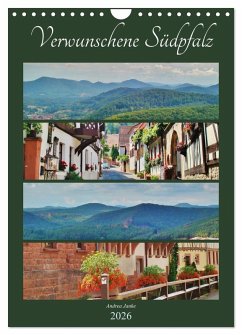 Verwunschene Südpfalz (Wandkalender 2026 DIN A4 hoch), CALVENDO Monatskalender