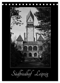 Cover Südfriedhof Leipzig (Tischkalender 2026 DIN A5 hoch), CALVENDO Monatskalender