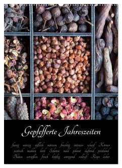 Cover Gepfefferte Jahreszeiten (Wandkalender 2026 DIN A2 hoch), CALVENDO Monatskalender