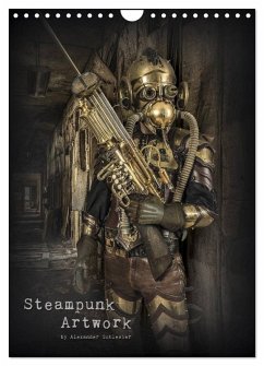 Cover Steampunk Artwork (Wandkalender 2026 DIN A4 hoch), CALVENDO Monatskalender
