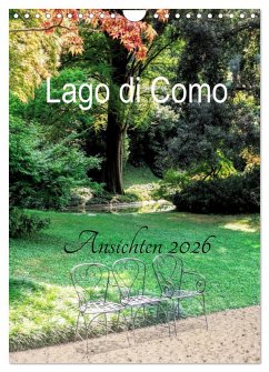 Cover Lago di Como Ansichten 2026 (Wandkalender 2026 DIN A4 hoch), CALVENDO Monatskalender