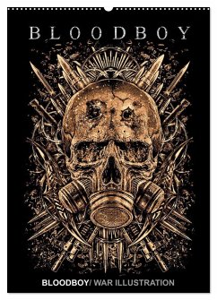 BLOODBOY/WAR ILLUSTRATION (Wandkalender 2026 DIN A2 hoch), CALVENDO Monatskalender
