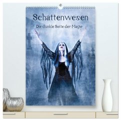 Cover Schattenwesen - Die dunkle Seite der Magie (hochwertiger Premium Wandkalender 2026 DIN A2 hoch), Kunstdruck in Hochglanz