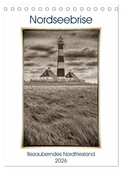 Cover Nordseebrise - Bezauberndes Nordfriesland (Tischkalender 2026 DIN A5 hoch), CALVENDO Monatskalender