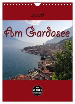 Cover Am Gardasee (Wandkalender 2026 DIN A4 hoch), CALVENDO Monatskalender