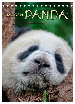Riesenpanda (Tischkalender 2026 DIN A5 hoch), CALVENDO Monatskalender