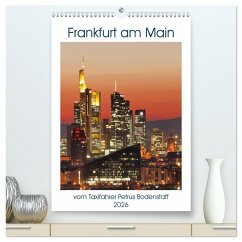 Cover Frankfurt am Main vom Frankfurter Taxifahrer Petrus Bodenstaff (hochwertiger Premium Wandkalender 2026 DIN A2 hoch), Kunstdruck in Hochglanz