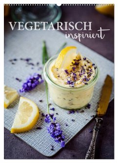 Vegetarisch inspiriert (Wandkalender 2026 DIN A2 hoch), CALVENDO Monatskalender