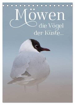 Cover Möwen - die Vögel der Küste (Tischkalender 2026 DIN A5 hoch), CALVENDO Monatskalender