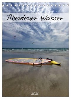 Cover Abenteuer Wasser (Tischkalender 2026 DIN A5 hoch), CALVENDO Monatskalender