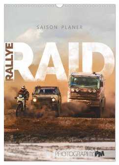 Cover RALLYE RAID - Saison Planer (Wandkalender 2026 DIN A3 hoch), CALVENDO Monatskalender
