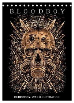 BLOODBOY/WAR ILLUSTRATION (Tischkalender 2026 DIN A5 hoch), CALVENDO Monatskalender