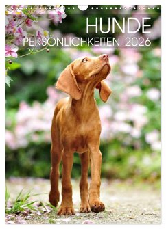 Hundepersönlichkeiten (Wandkalender 2026 DIN A3 hoch), CALVENDO Monatskalender